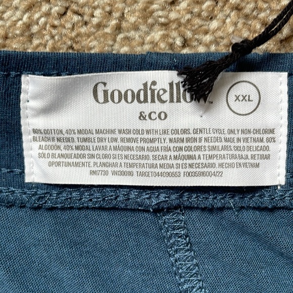 NWT Goodfellow & Co lounge shorts size XXL - Picture 3 of 6